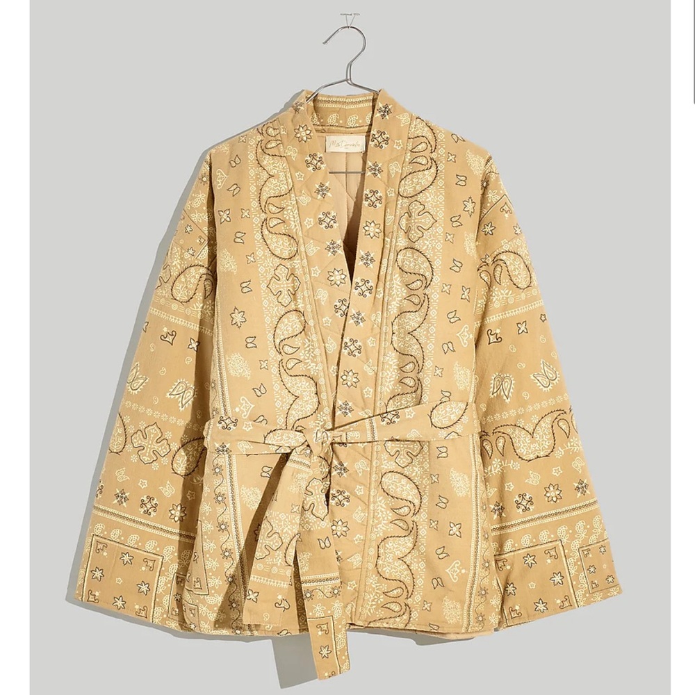 MES DEMOISELLES PARIS KIMONO JACKET SZ 2/L